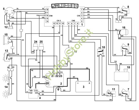 Picture of N - Schema elettrico MT 795