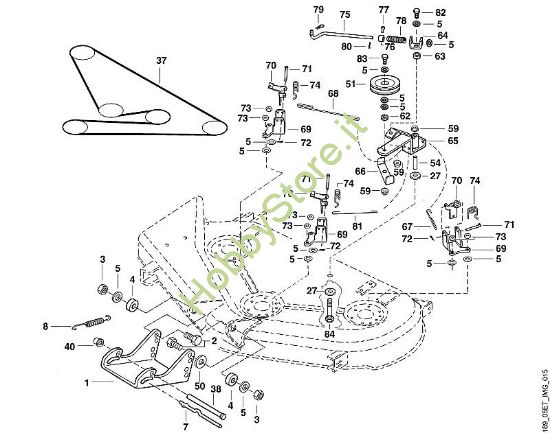 O - 44   - Frizione, supporto MT MT 830 della marca Viking