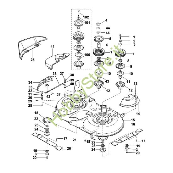 Picture of L - Apparato di taglio MT 835