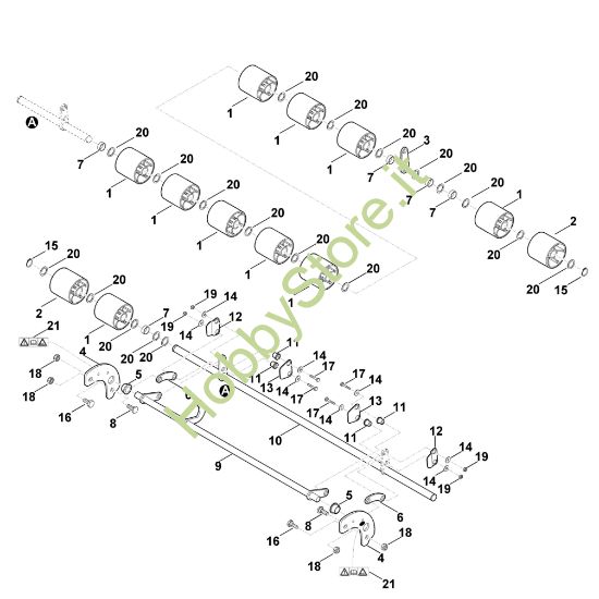 Picture of B - Sistema di regolazione contorni AKF 127