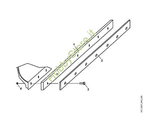 A - Modanatura in gomma Parti accessorie ASG 047 della marca Viking