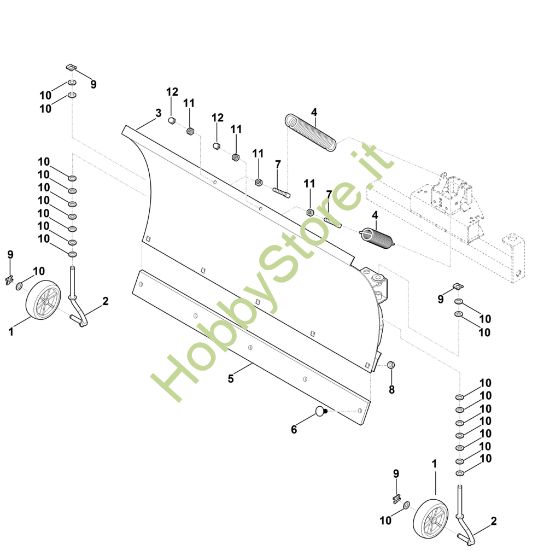 Picture of A - Scudo spazzaneve ASP 100.0