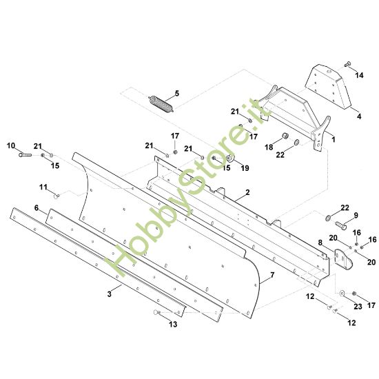 Picture of A - Scudo spazzaneve ASS 125.1