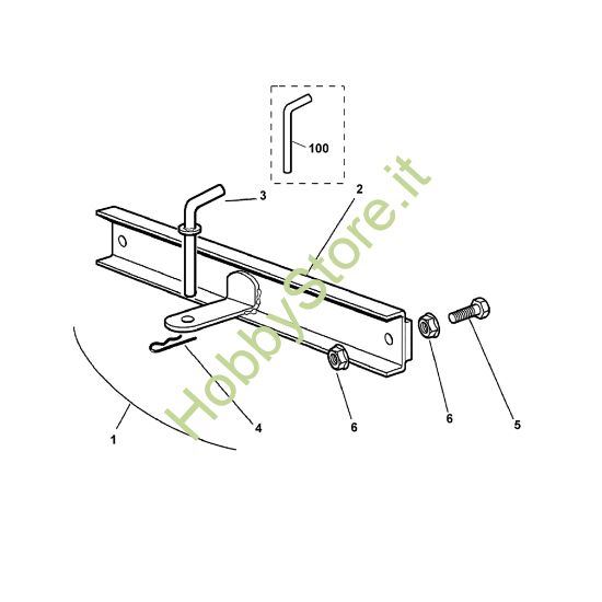 Picture of A - Dispositivo per rimorchio RC 500