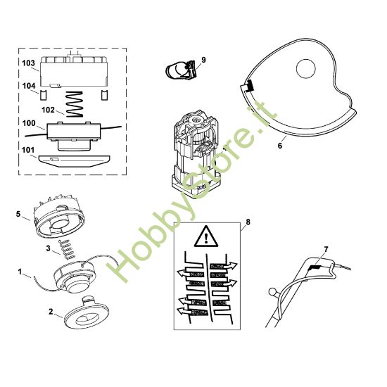 Picture of A - Ricambi TE 400