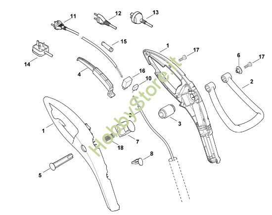 Picture of A - Impugnatura TE 410
