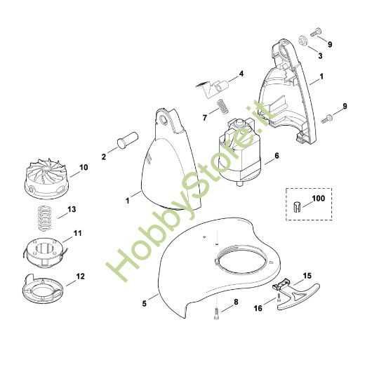 Picture of C - Elettromotore TE 410