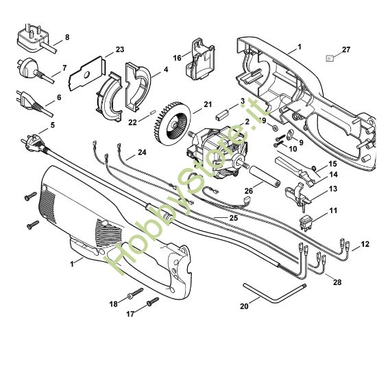 Picture of A - Elettromotore TE 600