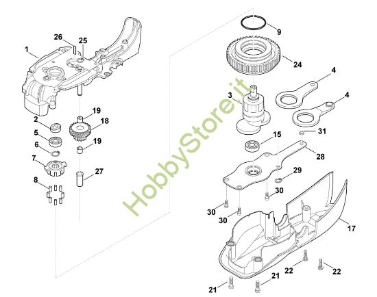 Picture of B - Riduttore HE 815