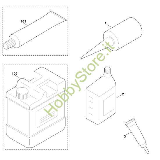 Picture of G - Mastice, lubrificante HB 445.0 R