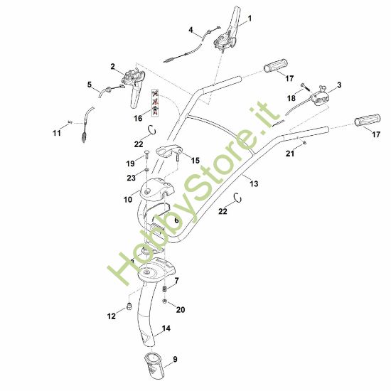 Picture of A - Manubrio HB 560.1