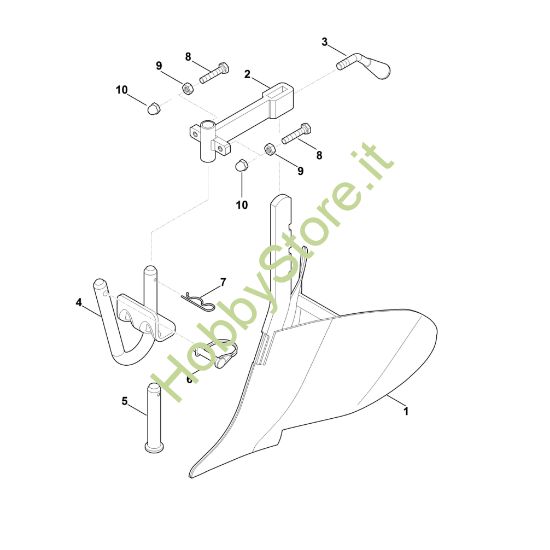 Picture of A - Corpo rincalzatore AHK 702
