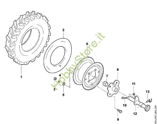 A - Pneumatici Parti accessorie ART 600 della marca Viking