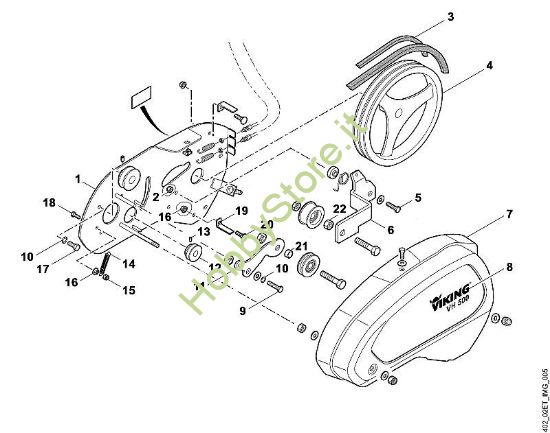 C1 - Trazione VH VH 500 della marca Viking