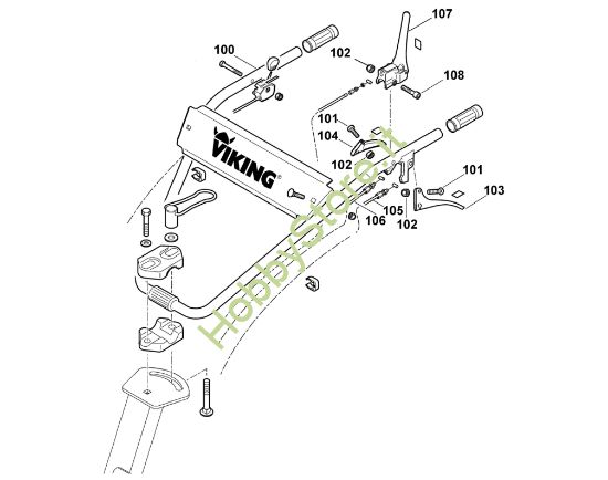 Picture of A1 - Manubrio VH 660