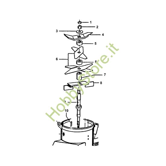 Picture of D - Gruppo lame - 1 AB 4080 S