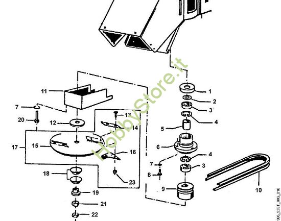 E - Gruppo lame -2 AZ AZ 4000 S della marca Viking