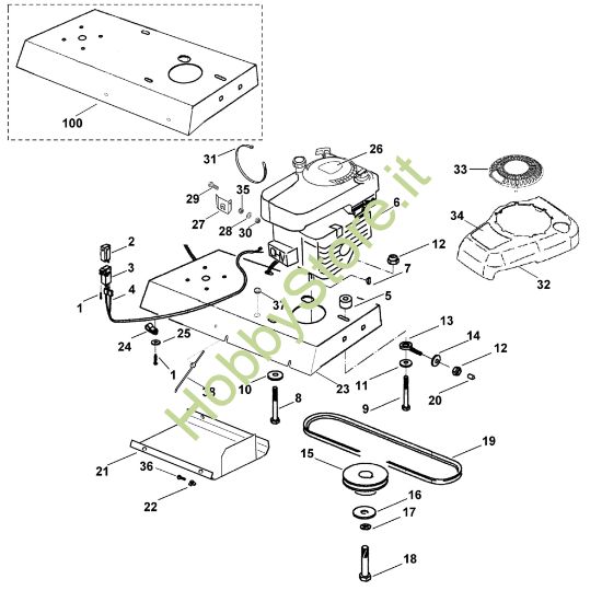 Picture of B - Motore, trazione GB 370