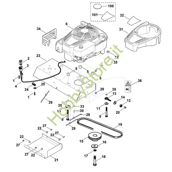 Picture of B - Motore, trazione GB 370.1 S