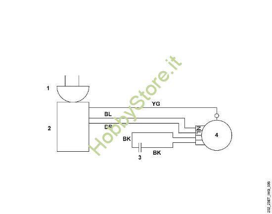 F - Schema elettrico GE GE 105 della marca Viking