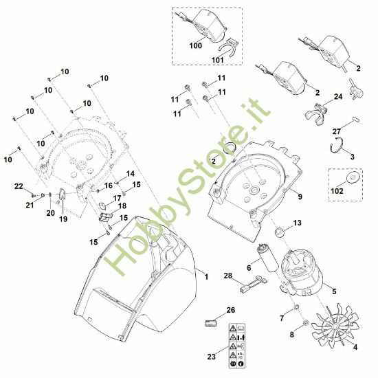 Picture of B - Corpo, Elettromotore GE 150.1