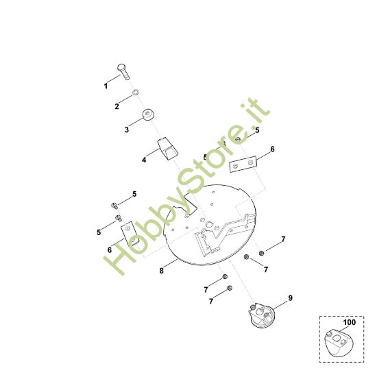 Picture of D - Gruppo lame GE 150.1