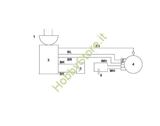 Picture of G - Schema elettrico GE 250 S GE 260 S