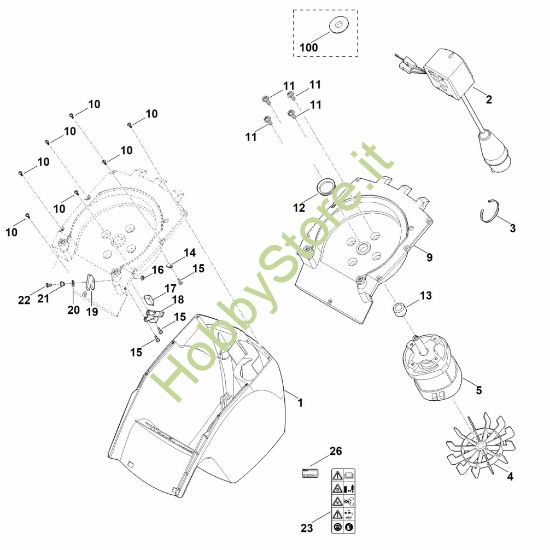 Picture of B - Corpo, Elettromotore GE 260.1