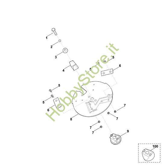 Picture of D - Gruppo lame GE 260.1 S