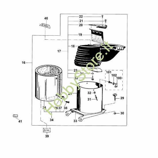 Picture of D - Scivolo GE 320, GE 330 GE 325
