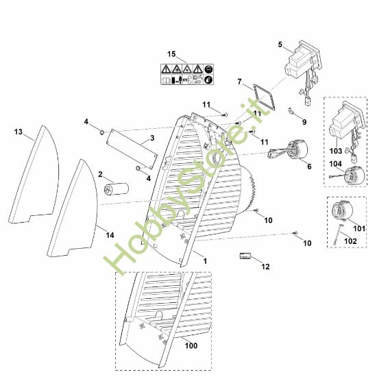 Picture of B - Scocca, interruttore GE 35.1 L