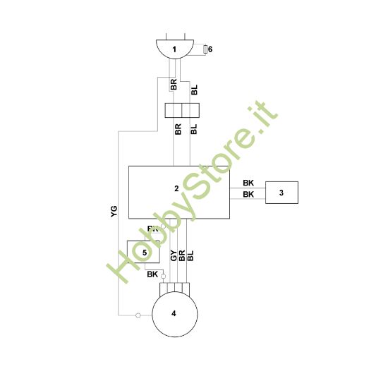 Picture of H - Schema elettrico GE 355.1 GE 355.1