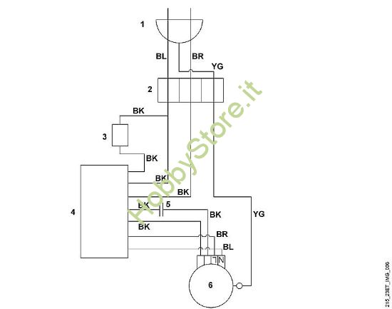G - Schema elettrico GE 345 GE GE 365 della marca Viking