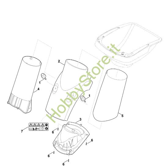 Picture of B - Parte inferiore imbuto GE 375