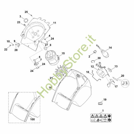 Picture of C - Corpo, Elettromotore GE 375