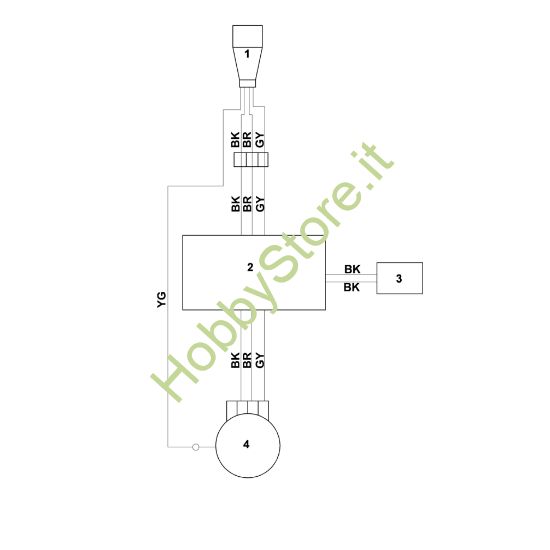 Picture of H - Schema elettrico GE 375 GE 375