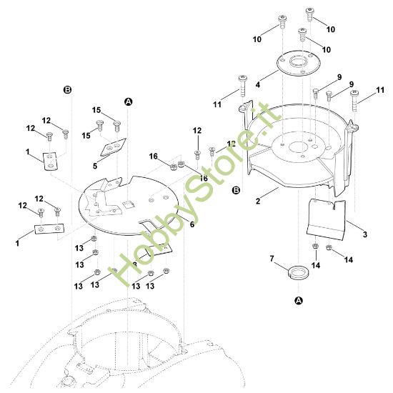 Picture of F - Set lame (cippatura) GE 450