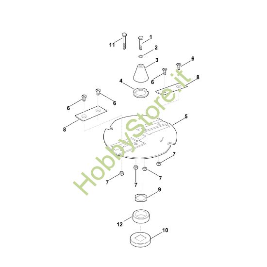 Picture of B - Gruppo lame SET 300 S