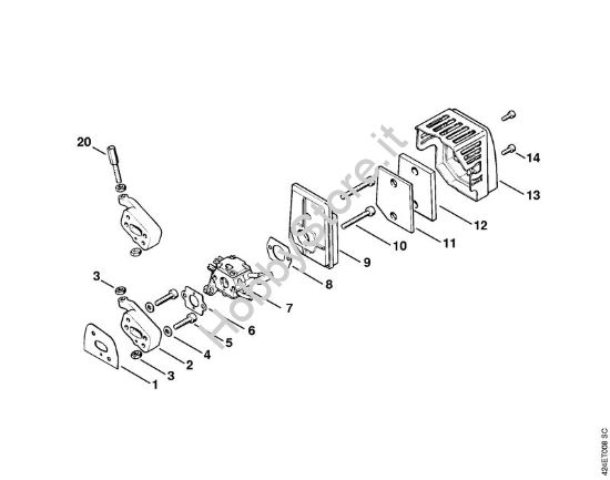 Filtro aria BT 106 BT 106 brand Stihl