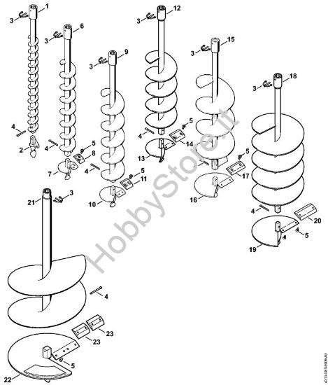 Trivella BT 131 BT 131 brand Stihl
