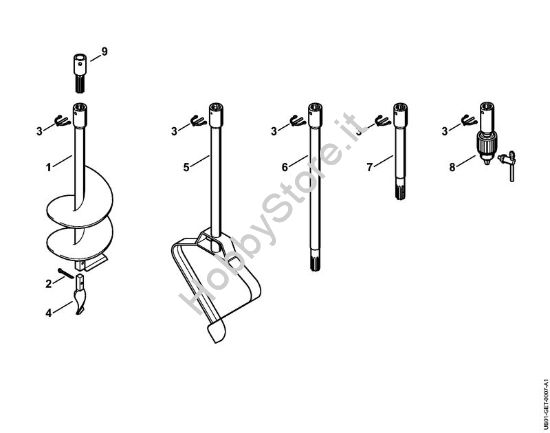 Trapani BT 230 BT 230 brand Stihl