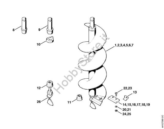 Trapani BT 360 BT 360 brand Stihl