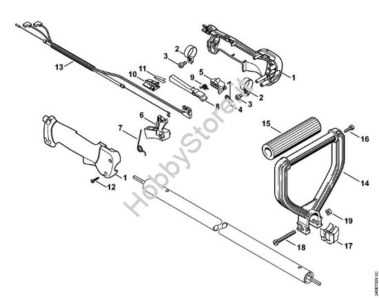 Impugnatura FC 85 FC 85 brand Stihl