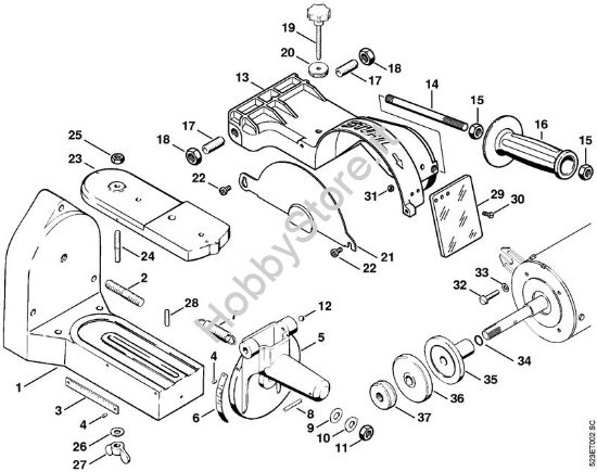 Affilatrice USG USG brand Stihl