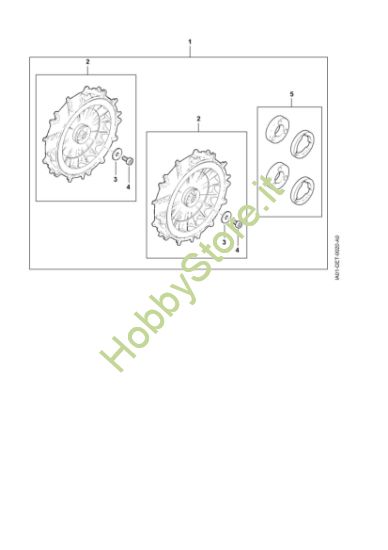 Picture of Ricambi Kit di aggiornamento 10, iMOW Ruote di trazione