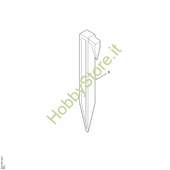 Picture of Elementi di ancoraggio Set chiodi di fissaggio 3,4 / 75