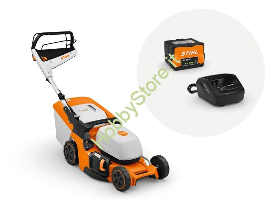 Rasaerba Stihl RMA 448 V AK System con batteria AK30S e caricabatterie AL101