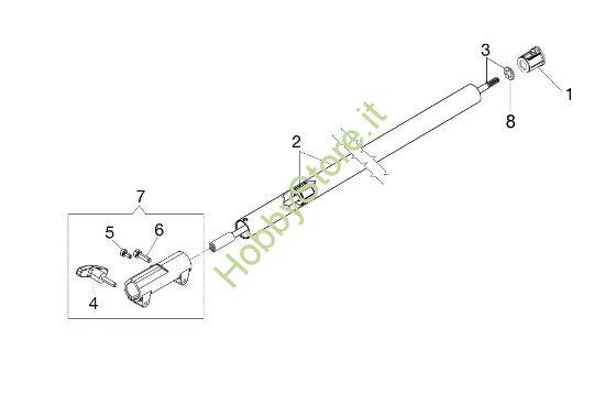 Picture of Prolunga Applicazione (Prolunga) BC 240 D (Ø24/24)