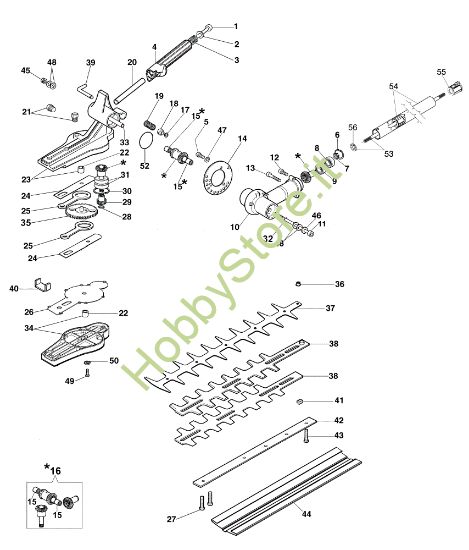 Picture of Tagliasiepi Applicazione (Tagliasiepi) BC 240 D (Ø24/24)