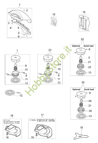 Picture of Accessori 440 BP Decespugliatore